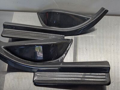 02-07 Subaru Impreza Carbon Fiber Rear Door Sill