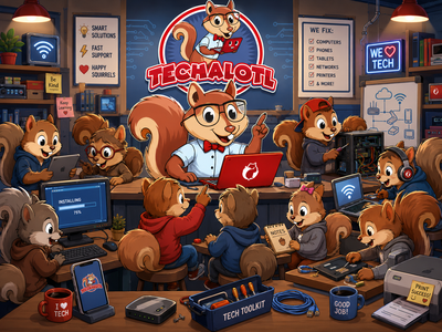 Computer Repair & IT Support in Magna — Techalotl