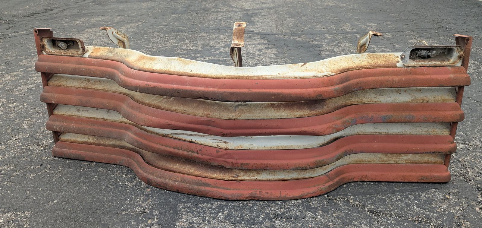 1950s Chevrolet Truck Grille Red and White