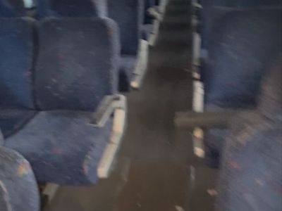 Free used 2004 MCI j4500 Blue Upholstered Bus Seats -