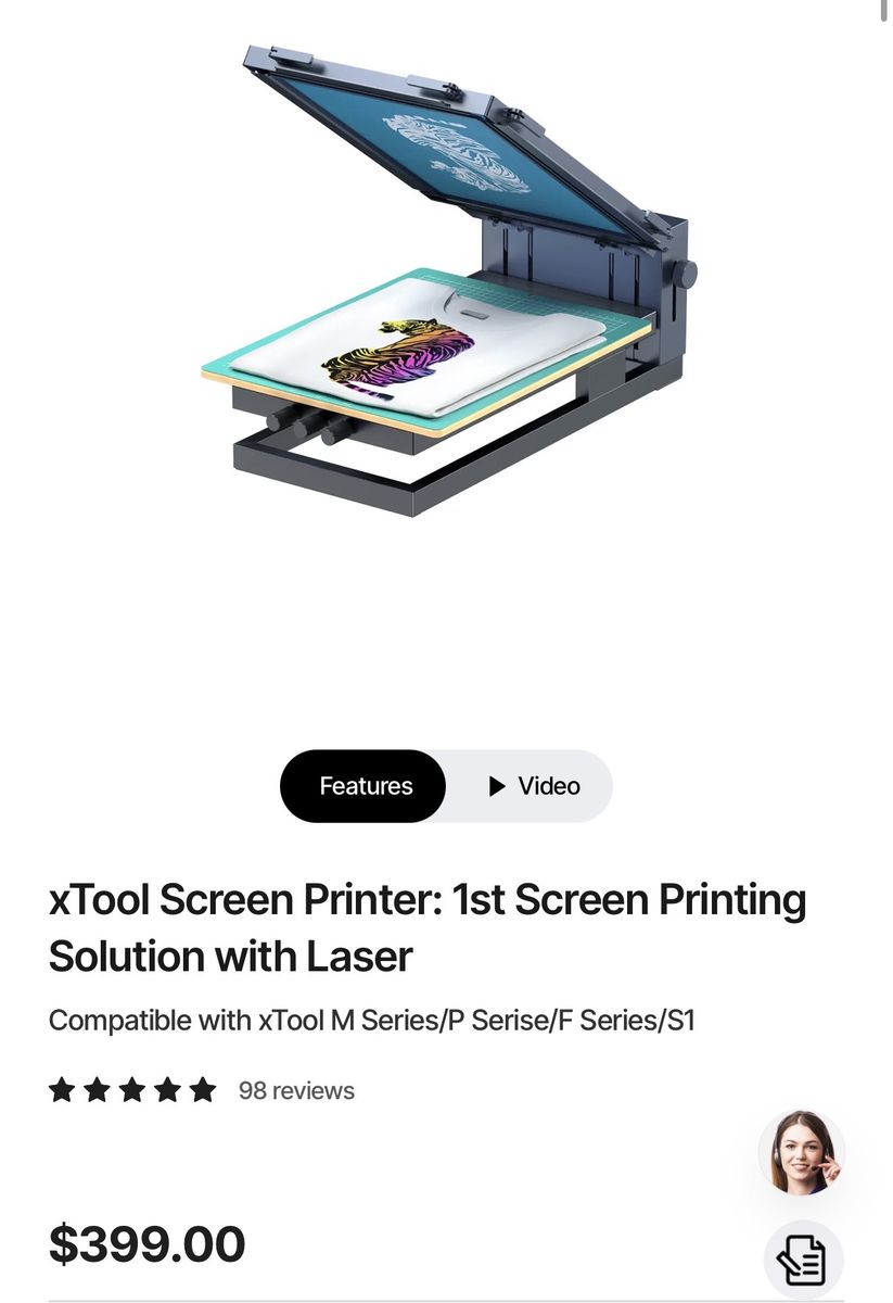 xTool Screen Printer Basic Kit
