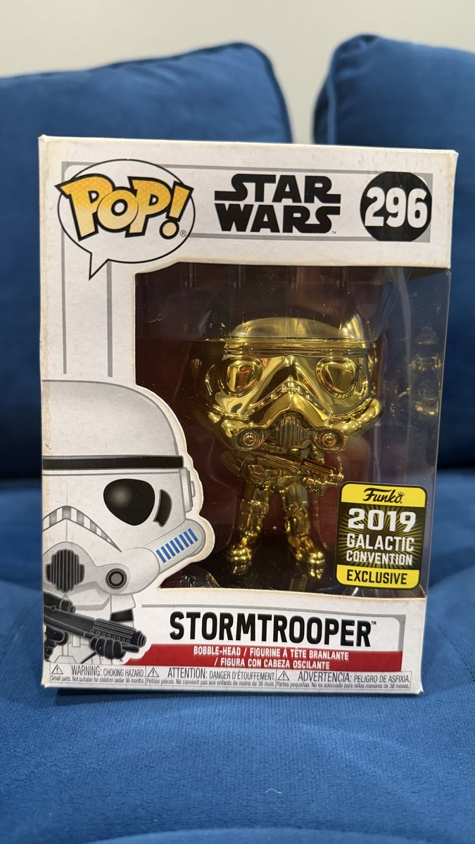 Funko Pop! Star Wars: Stormtrooper (Gold Chrome)