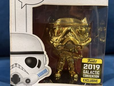 Funko Pop! Star Wars: Stormtrooper (Gold Chrome)