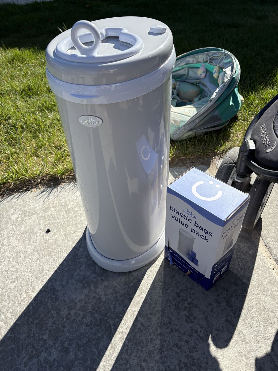 Ubbi Diaper Pail and Bags