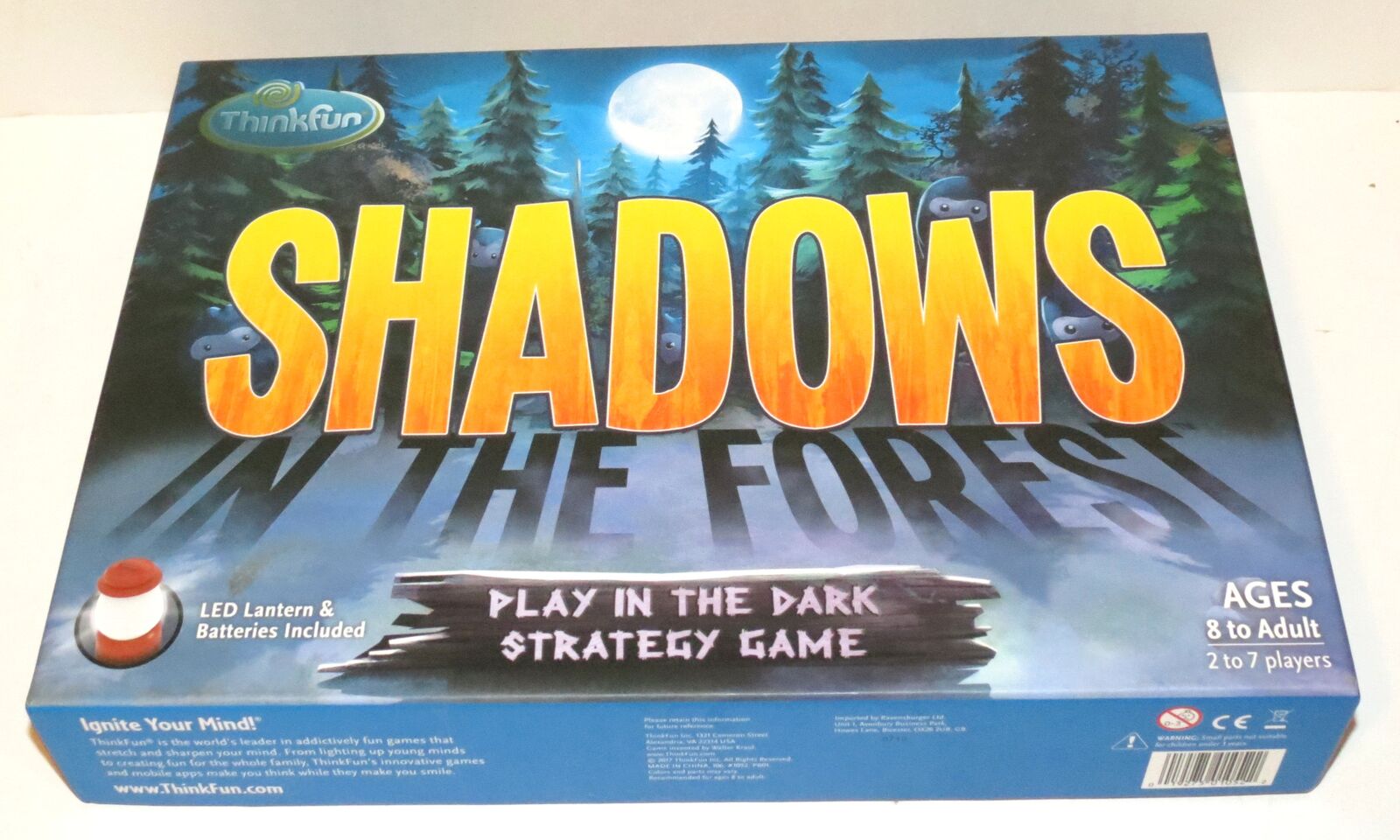 SHADOWS IN THE FOREST - Play in the Dark Strategy Game 2017