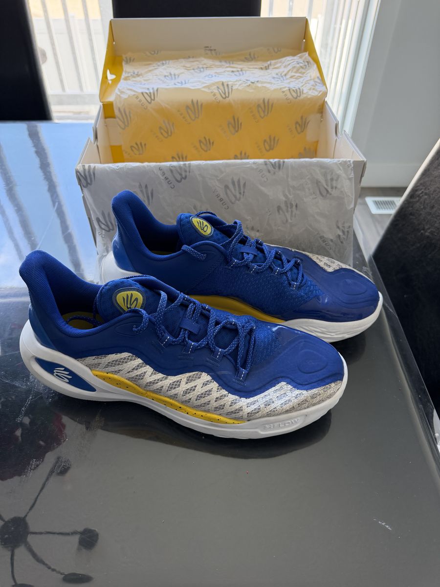 Size 14 Curry 11 Dub Nation Basketball Shoes