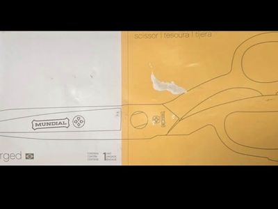 Mundial Industrial Forged Scissors - New in Box