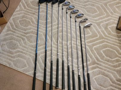 LEFT HANDED golf clubs