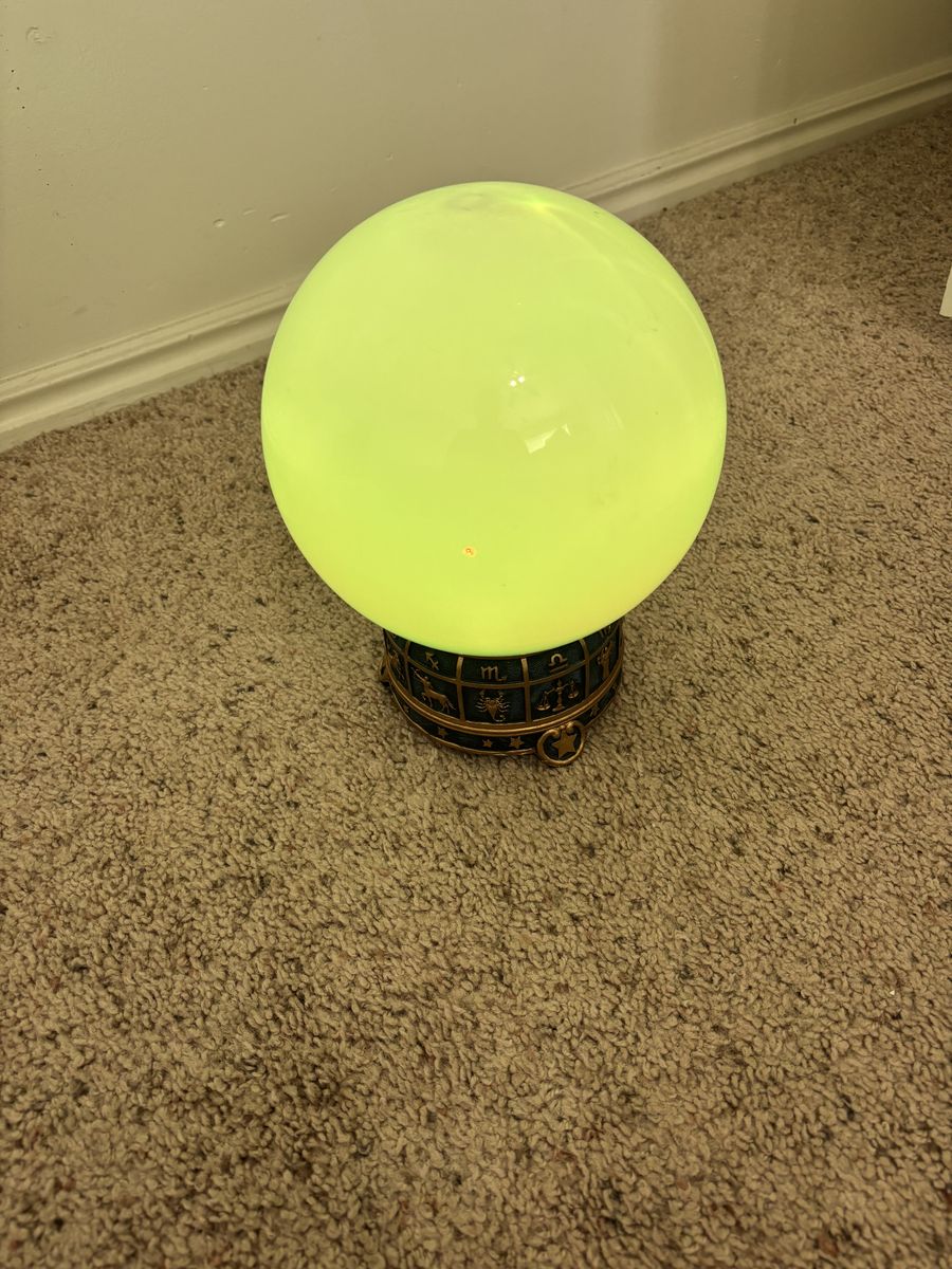 Zodiac-themed Globe Lamp color-changing light