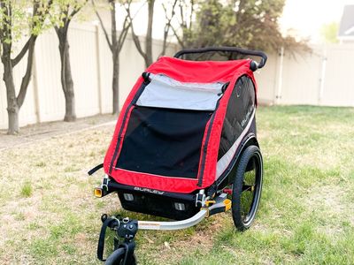 CLEAN Burley Cub X Double Bike Trailer Stroller