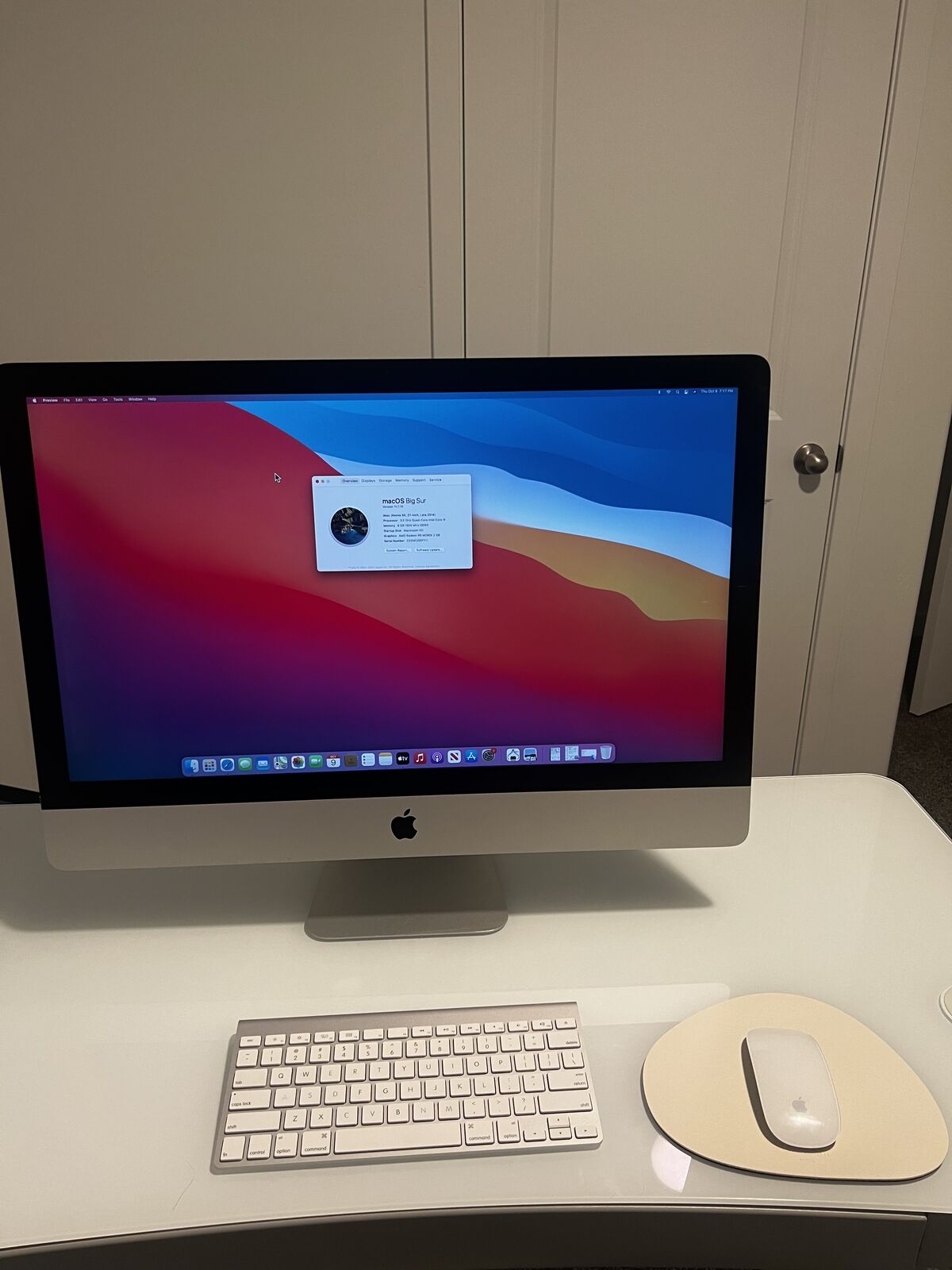 27’ iMac With Wireless Keyboard & Mouse