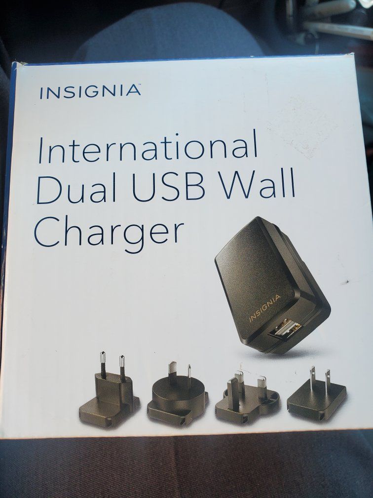 International Dual USB Wall Charger