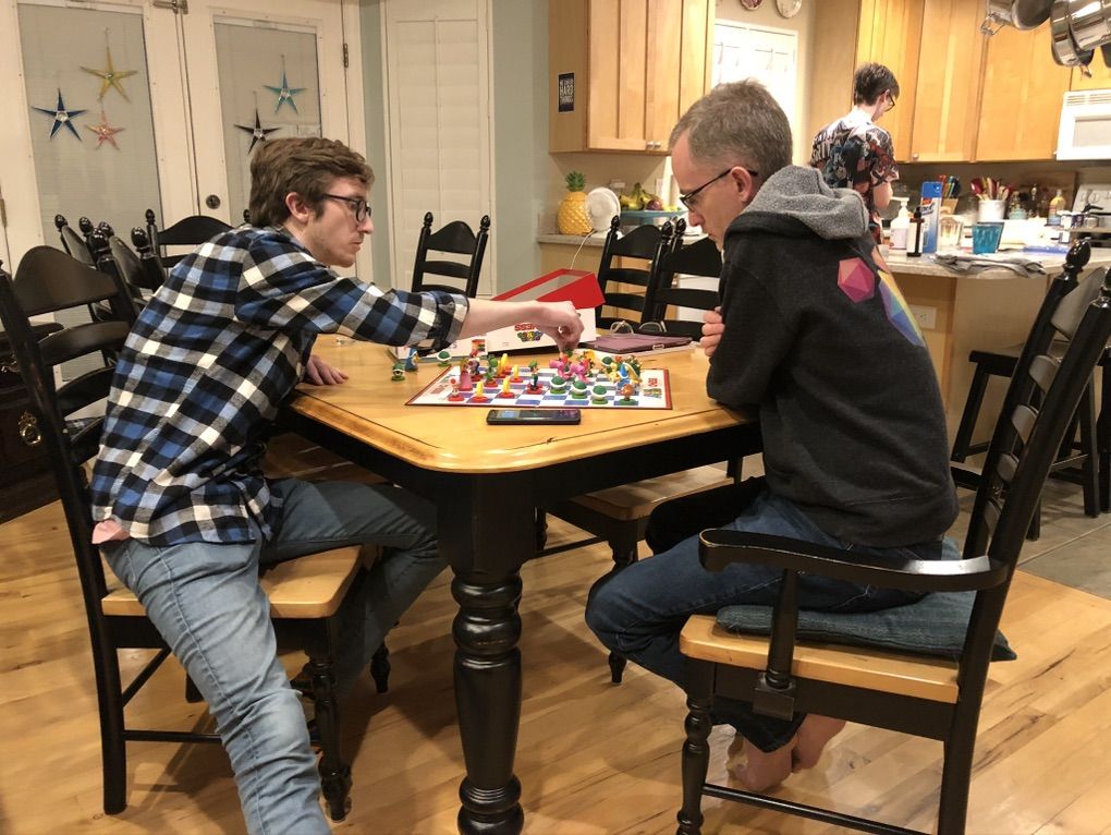 dining table + chairs