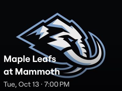 Utah Mammoth vs Maple Leafs
