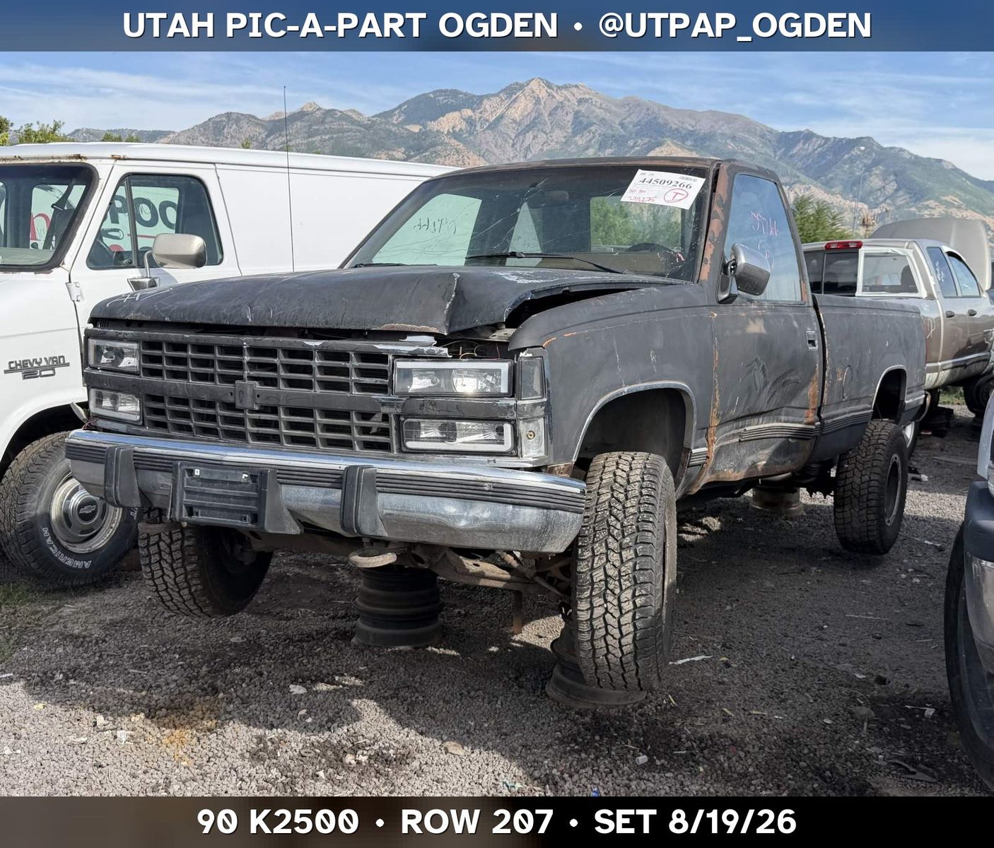 Just In! 1990 Chevrolet K2500 Parts - UTPAP Ogden