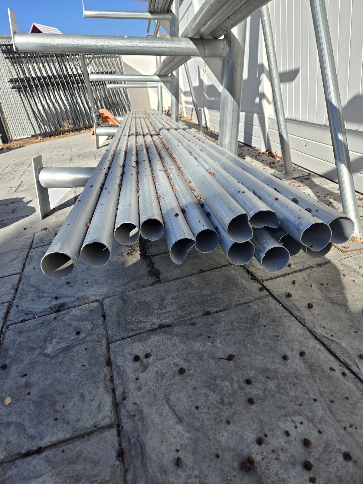 2-3/8" O.D. x 24' Galvanized Pipe