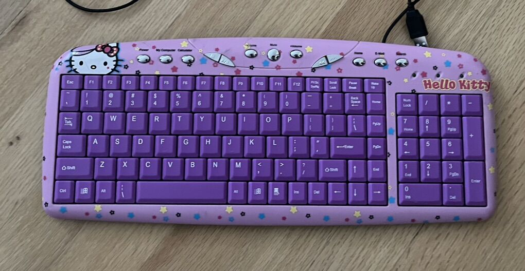 Hello Kitty Wired Keyboard