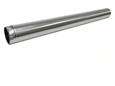 3 6" x 60" Round Pipe 30ga Galvanized Metal Ducting