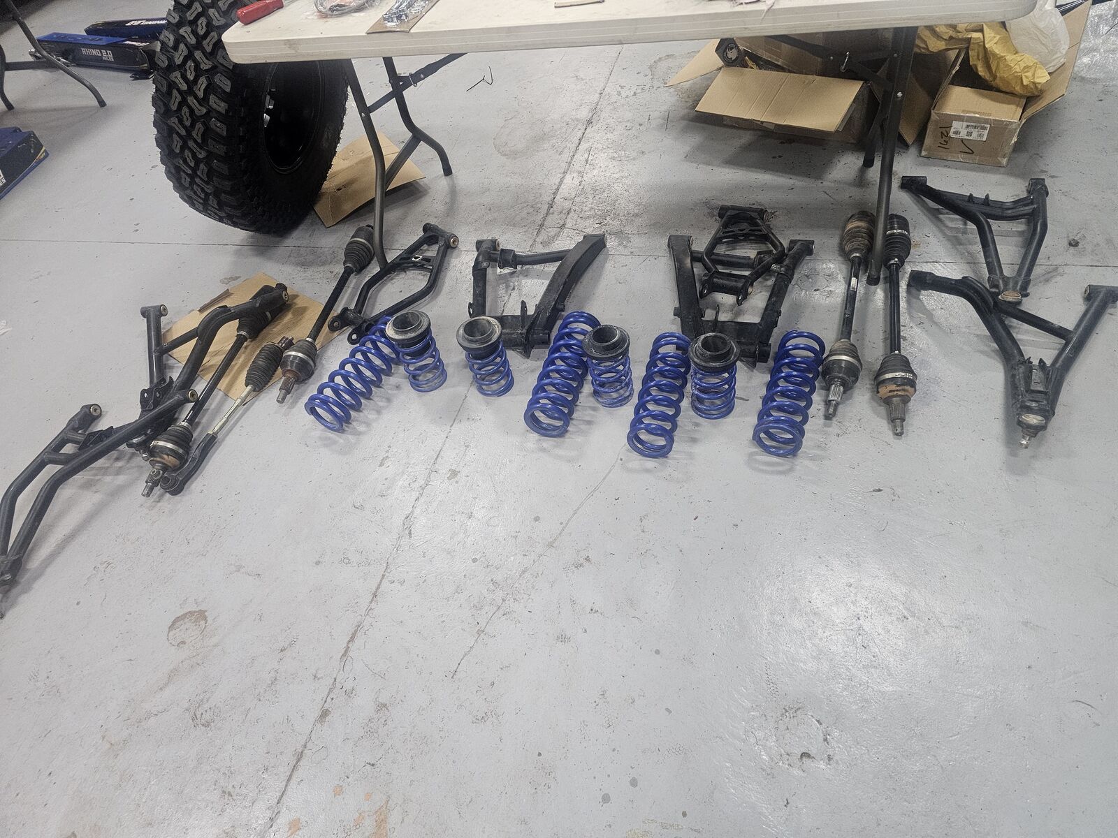 polaris xpedition suspension