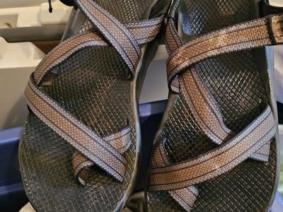 Chaco Men's Z/1 Classic Sport Sandals - Black/Brown, Size 6 with Vibram Soles