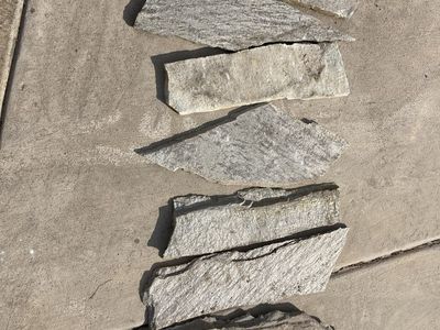 7 quarts flagstone pavers silver color