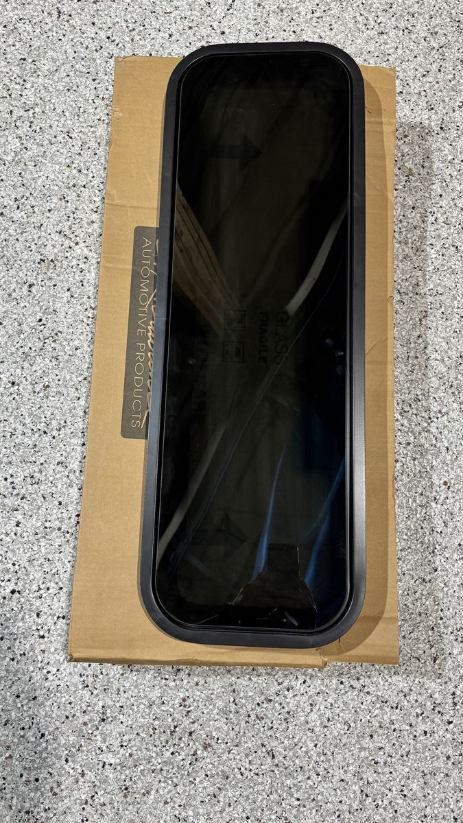 CR Laurence Van Awning Window New Screen Crank Out Awning AW1033 Trim Rings Sprinter Transit Ram Promaster