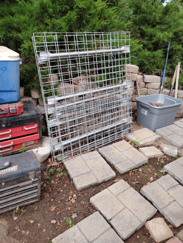 2 Sections of Pallet Racking Racks Shelves