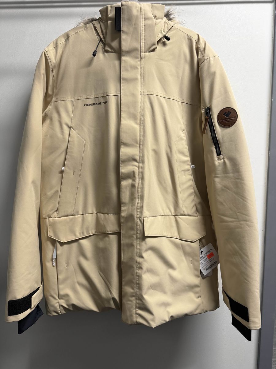 Obermeyer Men's Ridgeline Jacket w/ Faux Fur