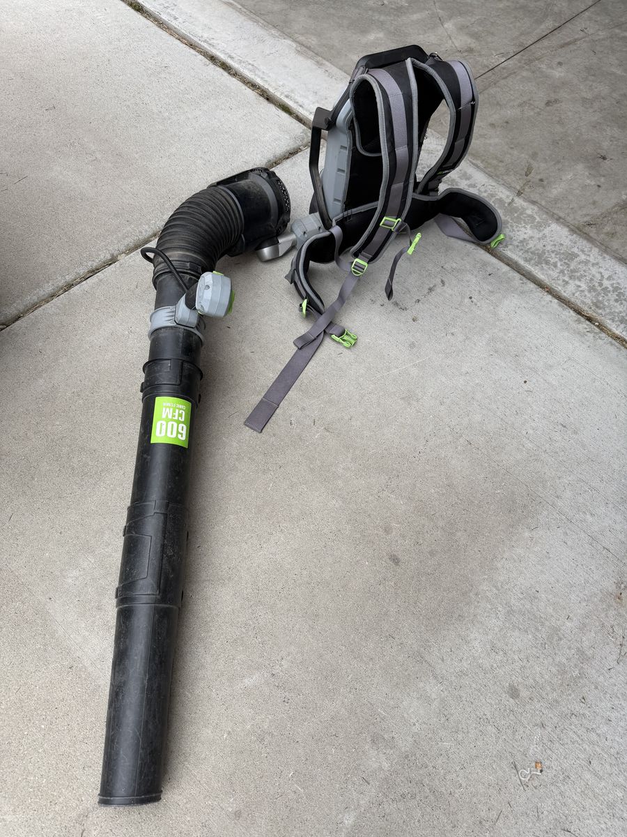EGO Power+ Backpack Leaf Blower LB6000 w Battery and Charger Works Great