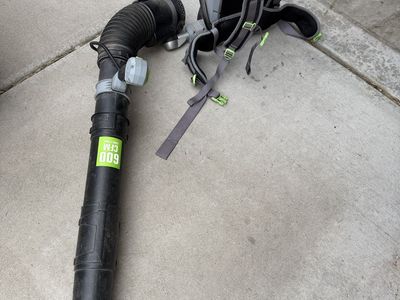 EGO Power+ Backpack Leaf Blower LB6000 w Battery and Charger Works Great