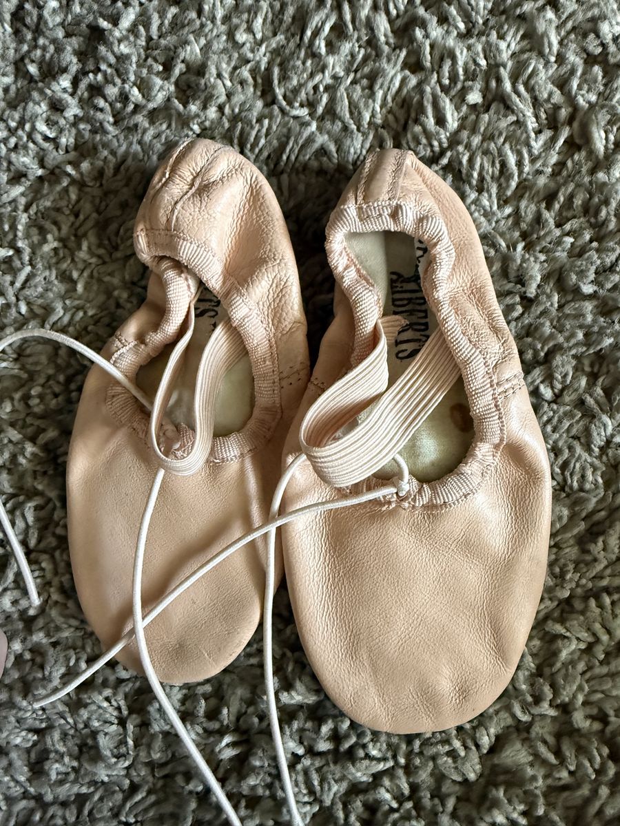 Ballet slippers shoes size 11.5 pink
