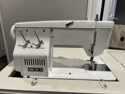 Belvedere Adler sewing machine with cabinet