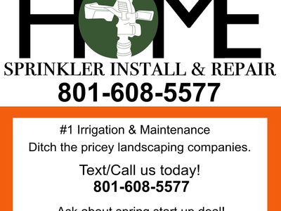 Home Sprinklers & landscaping