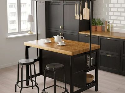 Butcher Block Kitchen Island