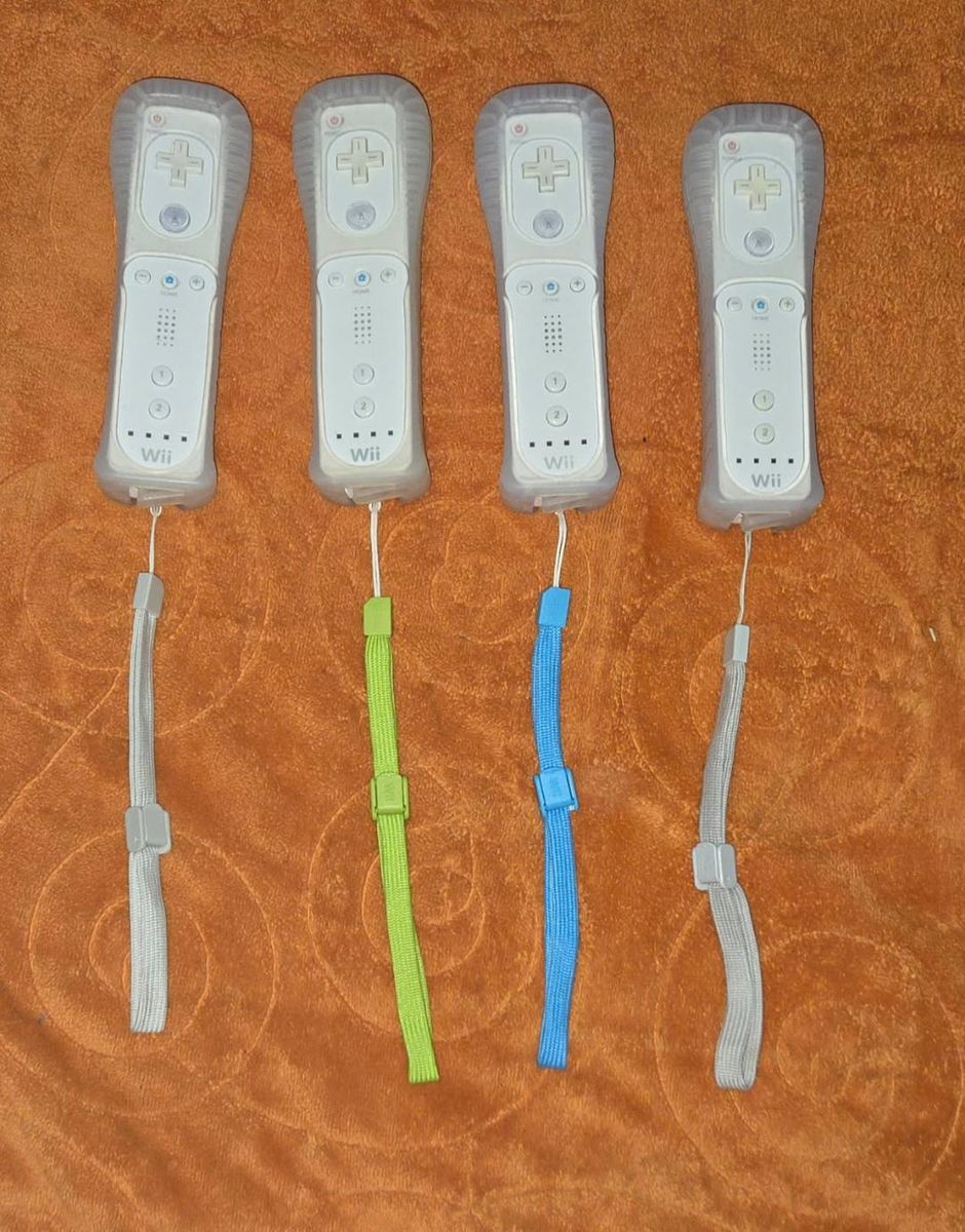 Nintendo Wii controllers with covers $20 each! trades considered!