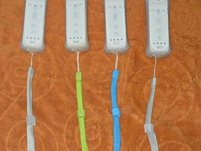 Nintendo Wii controllers with covers $20 each! trades considered!