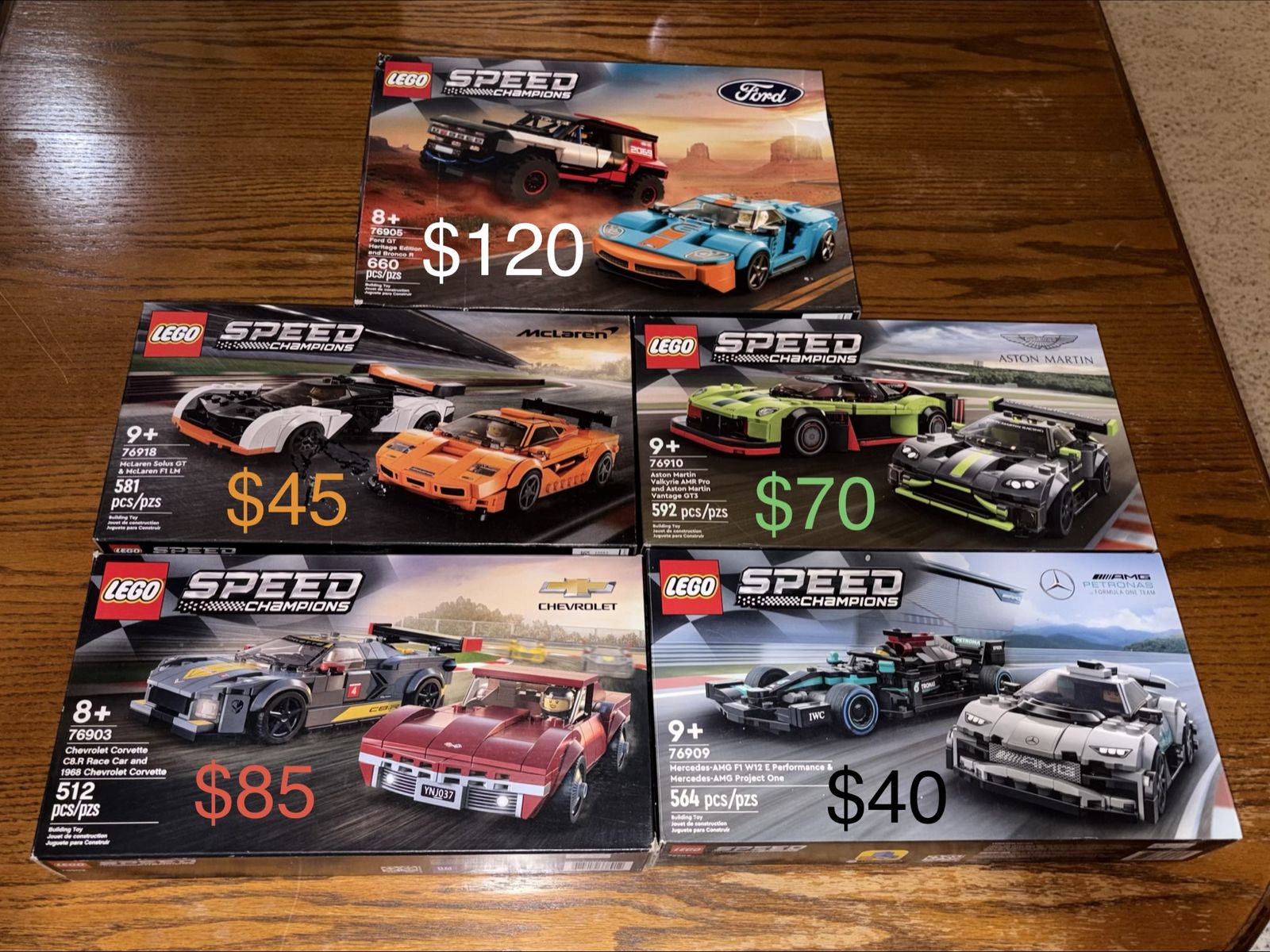 LEGO Speed Champions Car Duos Collection