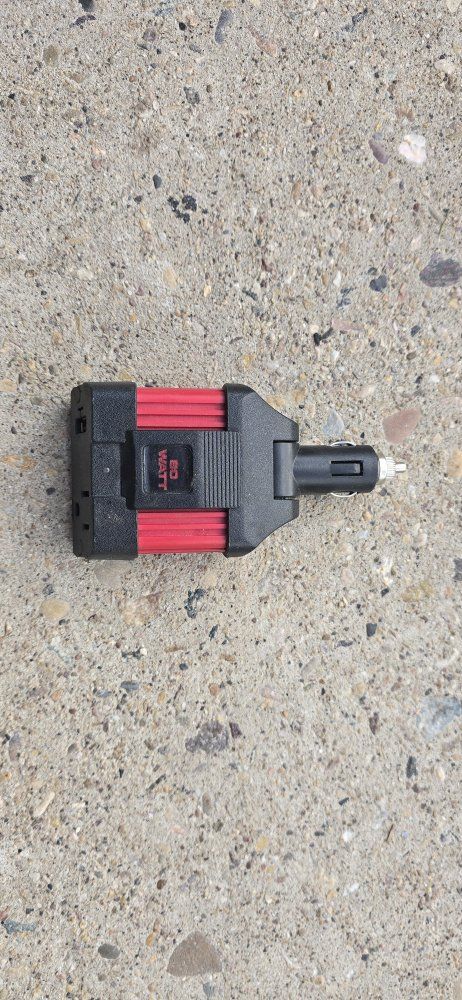 Unbranded 80 Watt Power Inverter 12V DC to AC Car Adapter