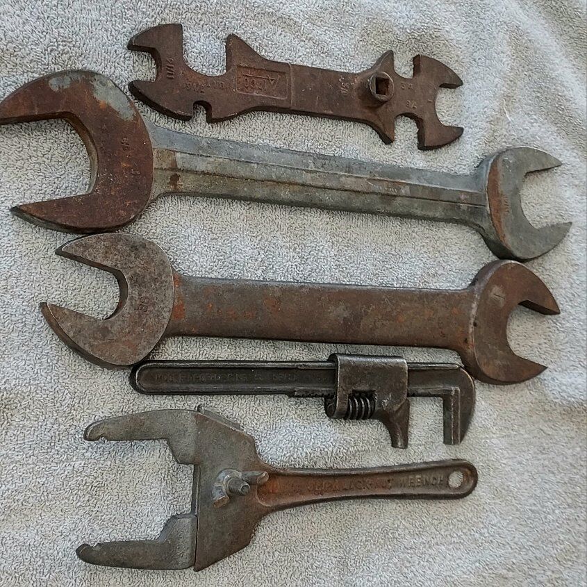 Antique Wrench Lot Bluepoint Fairmount