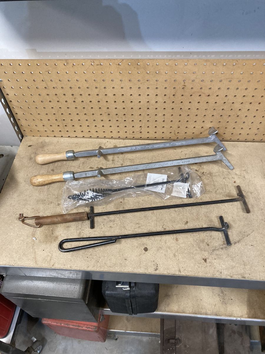 Dutch oven lifting tools. $10 ea.
