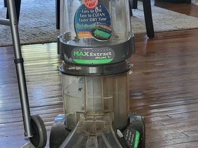 broken missing a pary Hoover Max Extract Dual V Carpet Cleaner with SpinScrub & Heated Cleaning