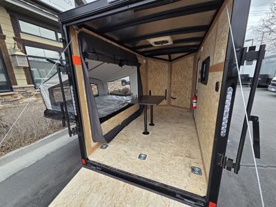 5x10 Mini/Light/Small Toy Hauler Travel Trailer Enclosed Cargo RAYNGER 2026