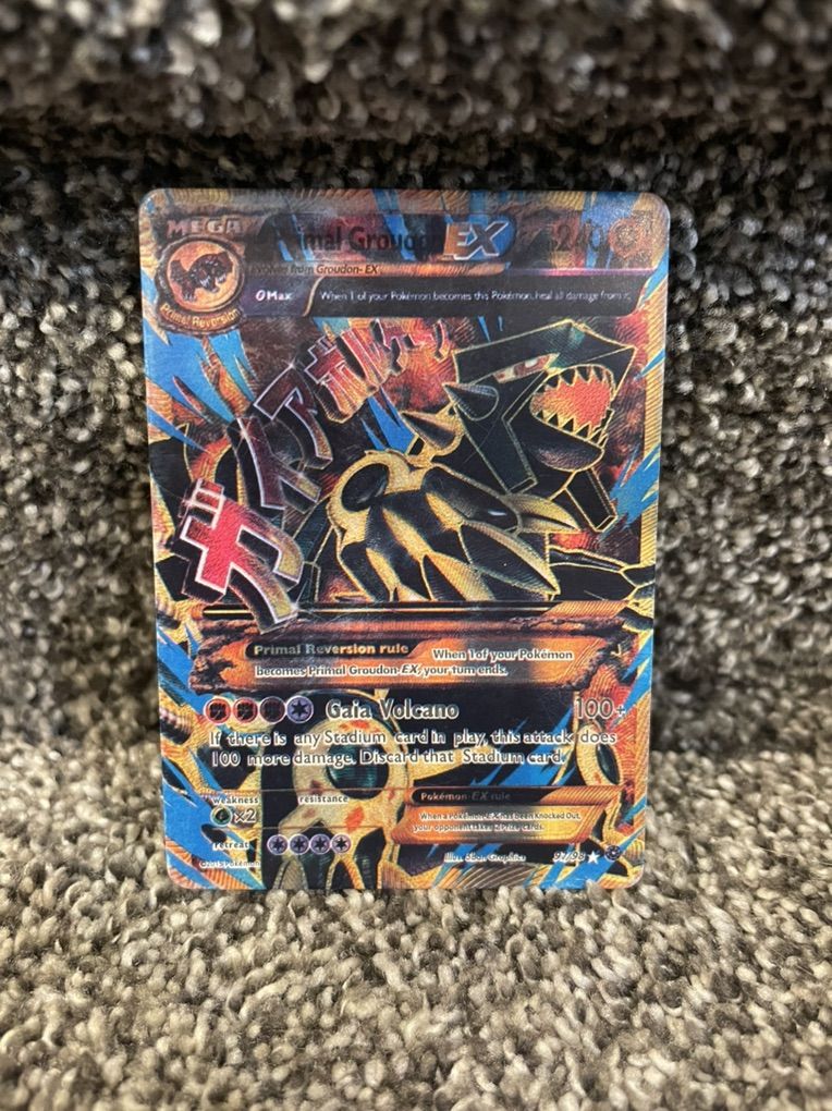 Mega Primal Ground Ex #97 Pokémon Card