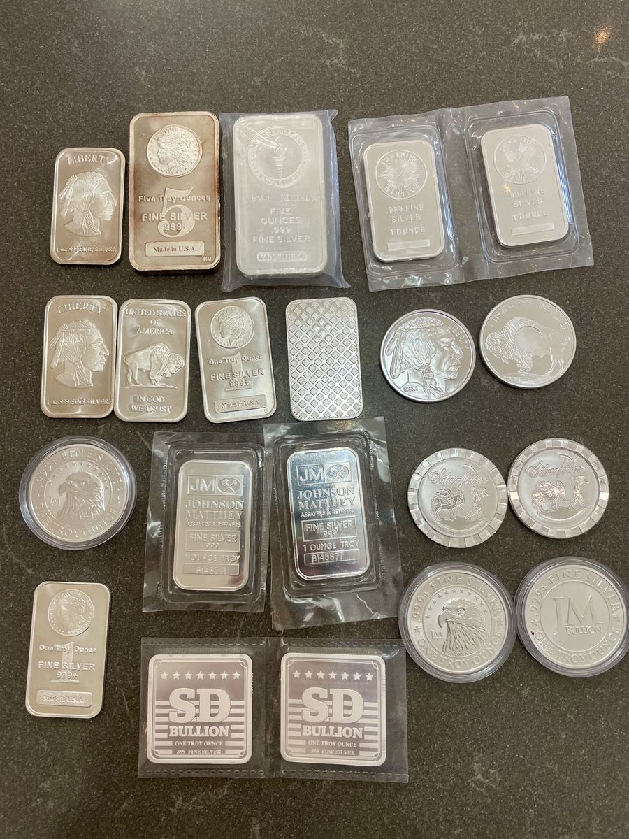 I Buy Silver Coins Rounds Bars I Pay Cash