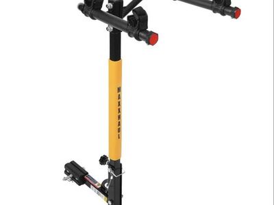 Max Haul 2 Place Hitch Mount Bike Rack For Cars Trucks SUV Brand New