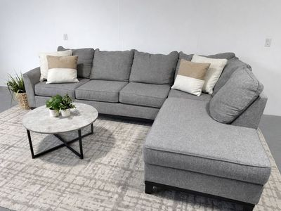 RC Willey Gray 2 Piece Sectional - Can Deliver