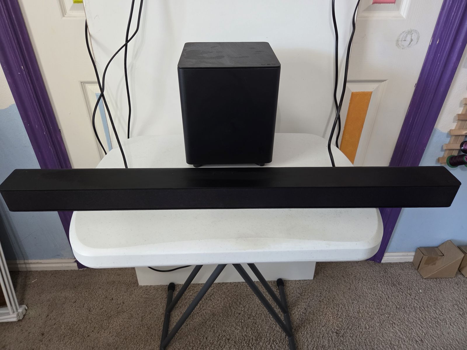 Vizio 2.1 Sound Bar and Wireless SubWoofer, Model: V21-H8