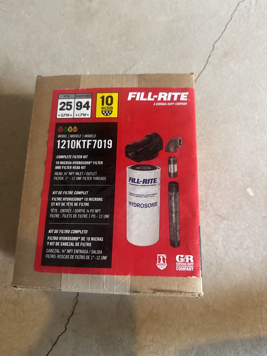 Fill-Rite Complete Fuel Filter Kit 1210KTF7019 