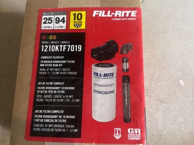 Fill-Rite Complete Fuel Filter Kit 1210KTF7019