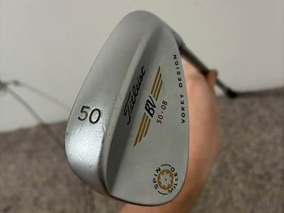 Titlest Vokey Tour Issue Spin Milled 50* Gap Wedge KBS Excellent Condition